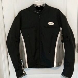First Racing Scotchlite Padded Motorcycle Jacket L